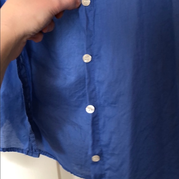Blue button down - Picture 3 of 5